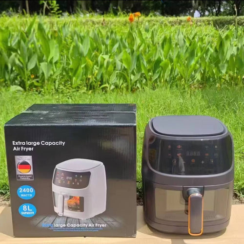 Friteuse numérique 8 L – grande capacité, cuisson parfaite